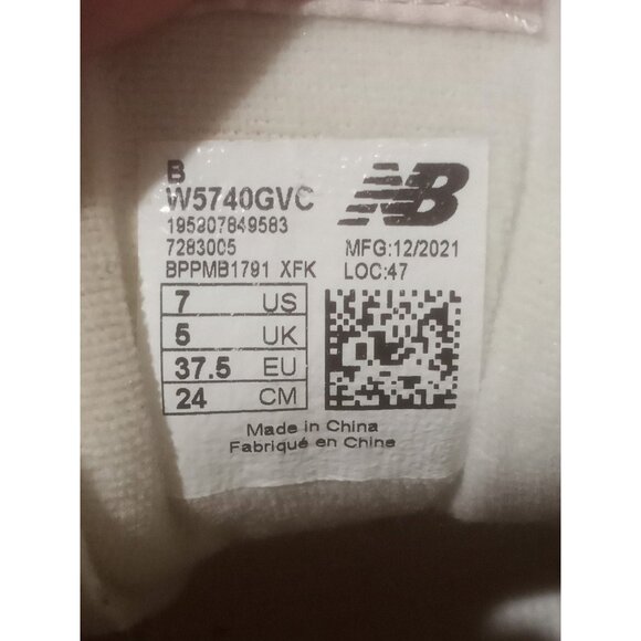 WMNS New Balance 57/40 Sea Salt Incense W5740GVC W Sz 7 Sneakers Running Shoes - Picture 2 of 10